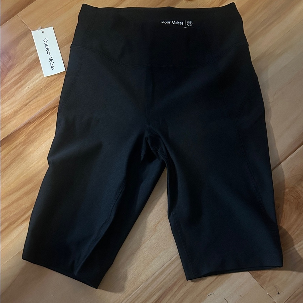 Outdoor Voices Black Performance Shorts